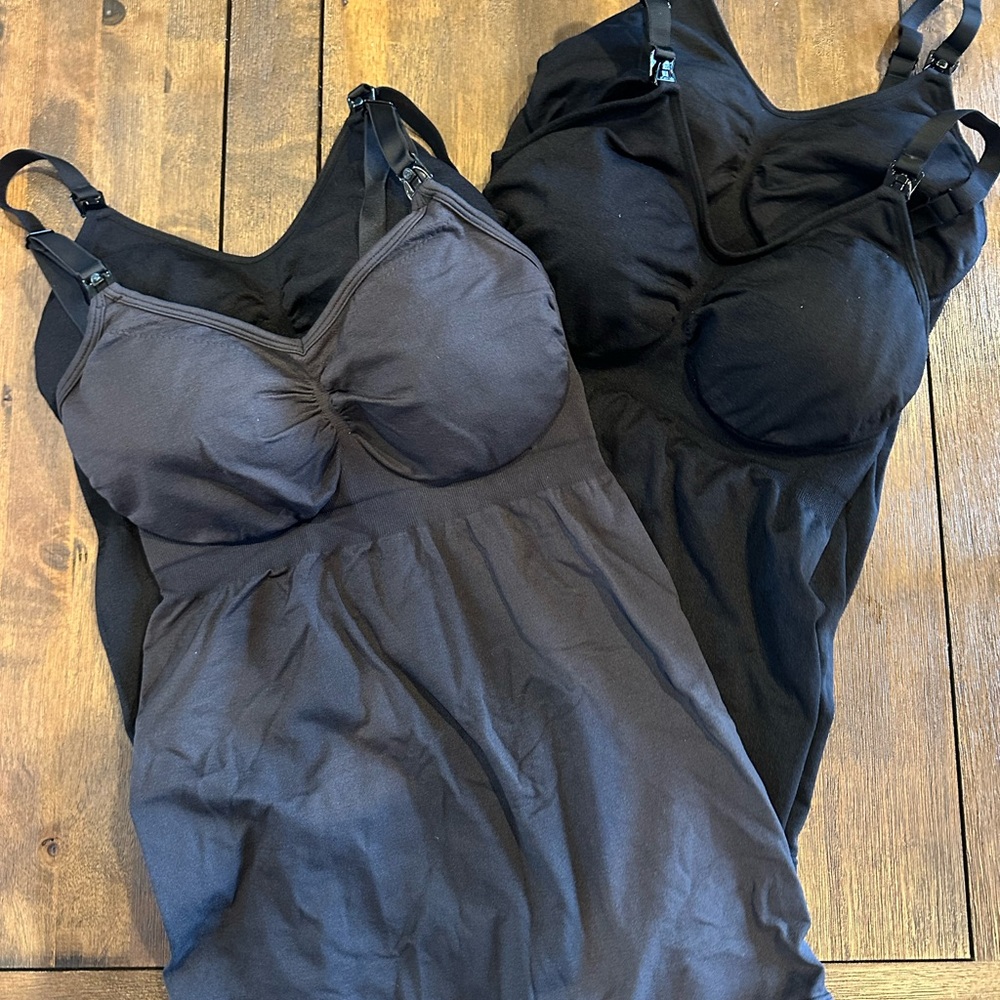 Four Hofish & Bravado Nursing Tanks